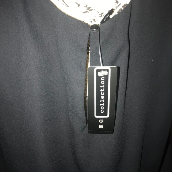 Black Ruffled Blouse - Picture 3 of 4